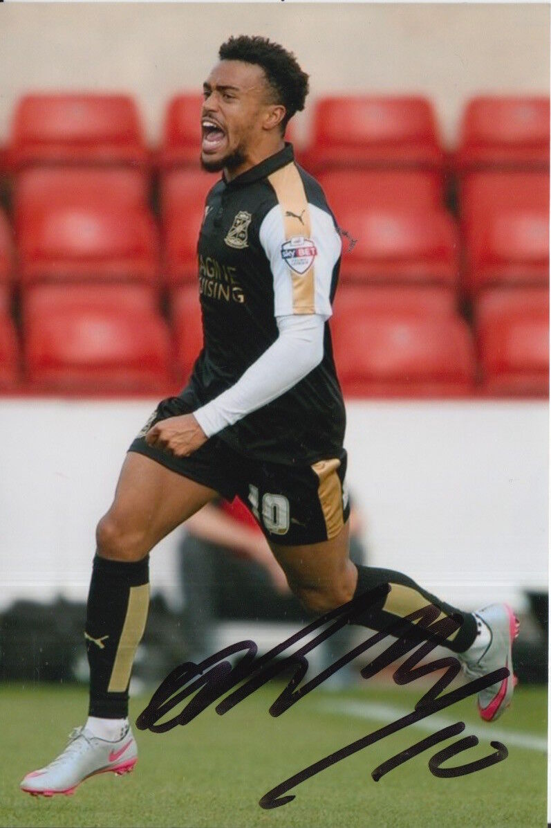 SWINDON TOWN HAND SIGNED NICKY AJOSE 6X4 Photo Poster painting 1.