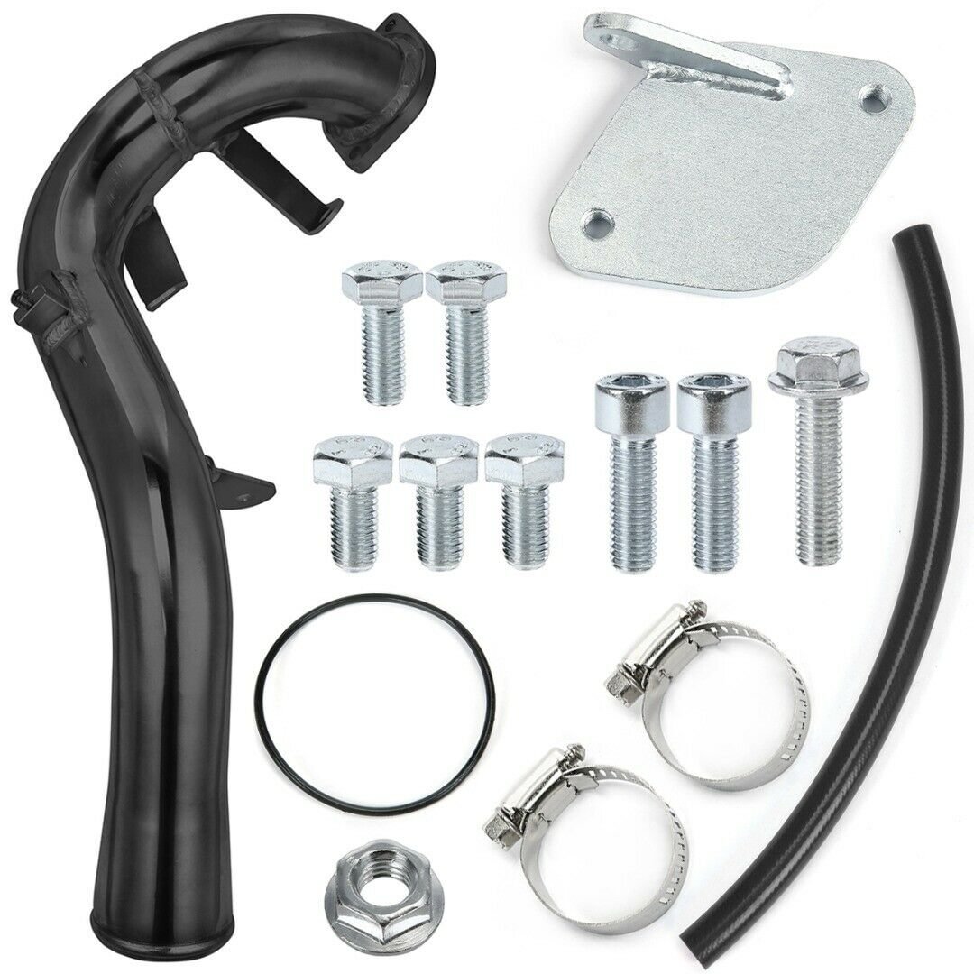 2006-2007 Duramax LBZ 6.6L - EGR Delete kit \u0026 Intake Elbow Tube Kit for ...