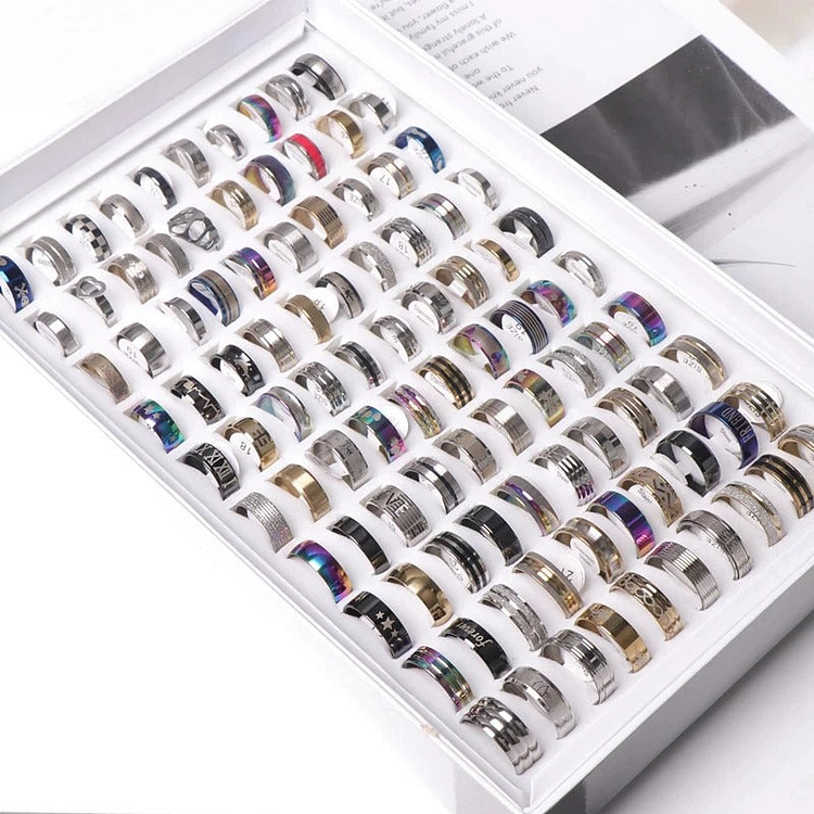Solace Jewels 100 Pcs Solace Rings