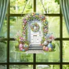 DIY Easter Egg Door Acrylic Special Shaped Diamond Painting Hanging Pendant