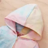Baby Boy Girl Rompers Cute Infant Print Hooded Jumpsuits