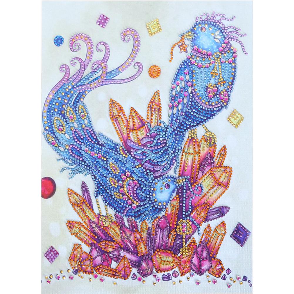 

30*40CM-Special Shaped Diamond Painting-Bird, 501 Original