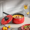 Enameled Milk Pot Baby Food Cooker Infant Frying and Cooking All-in-One Household Soup and Instant Noodle Pot