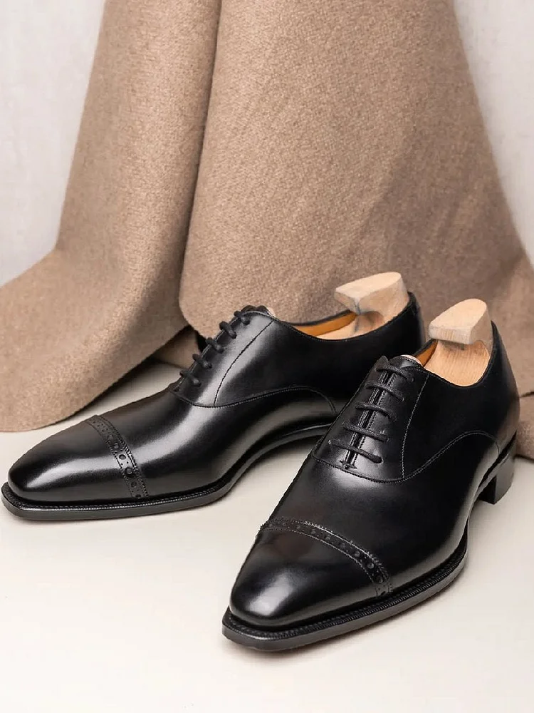 Handmade Cowhide Formal Shoes