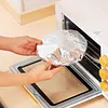 Reusable Aluminum Foil Food Covers Elastic Bowl Covers Fits Various Dish Shapes Food Warmers for Home Dining Parties Outdoor Picnics