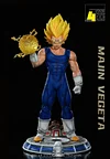 1/4 Scale Majin Vegeta with LED - Dragon Ball Resin Statue - F4 Studios
