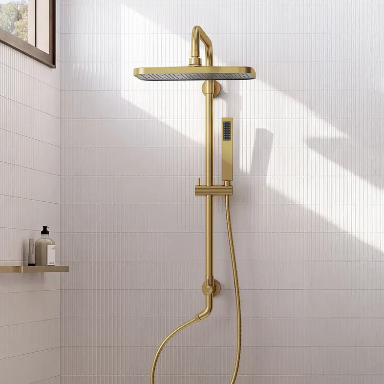 Dual-Function Shower System No Valve Body 13.38
