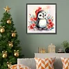 Diamond Painting-DIY Full Round Drill Christmas Penguin