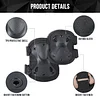 BAIGIO Taktisch Knieschoner Ellenbogenschützer Militär Protektoren Set Knieschützer für CS Paintball Jagd Airsoft