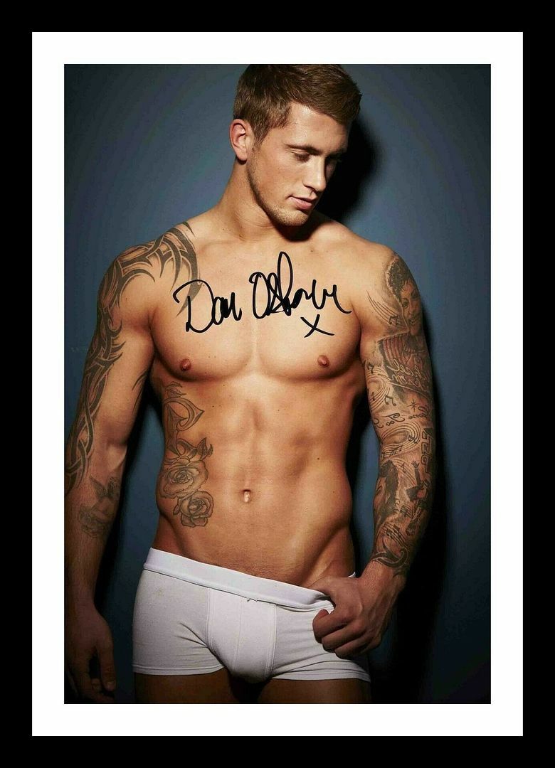 Dan Osbourne Autograph Signed & Framed Photo Poster painting 3