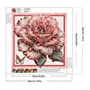 (4 Pack) Red Fruit And Red Flower - Special Shaped Diamond Painting - 30*30CM
