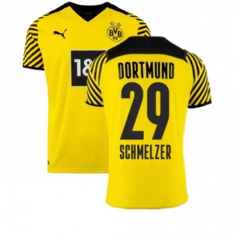 Maillot Borussia Dortmund Marcel Schmelzer 29 Domicile 2021/22 Junior