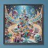 Christmas Tree - Diamond Painting - Partial Special Shaped Drill(Canvas|30*30cm)