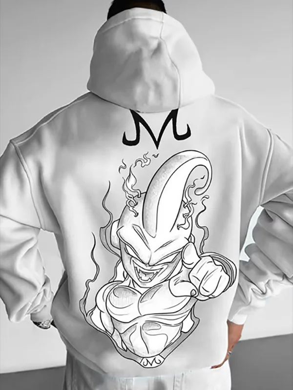 Men's Casual Dragon Ball Buu Hoodie