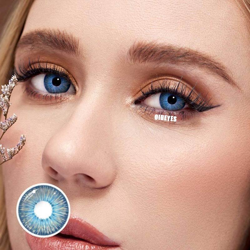New York BLUE  Natural Colored Contact Lenses