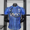 Joyfball 2025/2026 Player Version Al-Hilal Home Football Shirt（The player version jersey is a bit tight, please pay attention to the size selection）