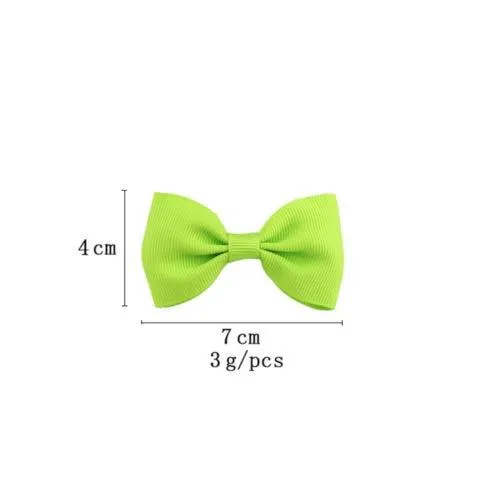 2018 Brand New 20Pcs/Pack Hair Bows Band Boutique Alligator Clip Grosgrain For Girl Baby Kids Hair Bin Baby Kids Gifts Wholesale