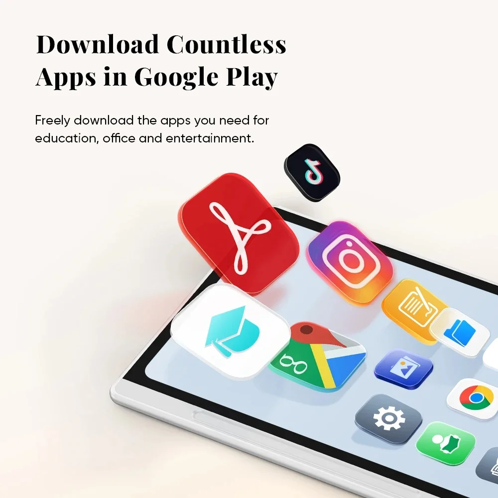 T----Pad Android 14 Graphic Tablet Business Digital Writing Notebook Pad 3-in-1 Color Ink Paper E-book Reader