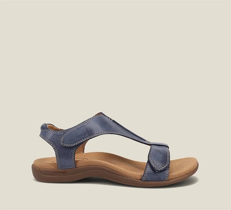 Juelliar Sandals [#1 Trending Summer 2022] Juelliar "the Show" Leather Adjustable Orthopedic Sandals - Free Shipping