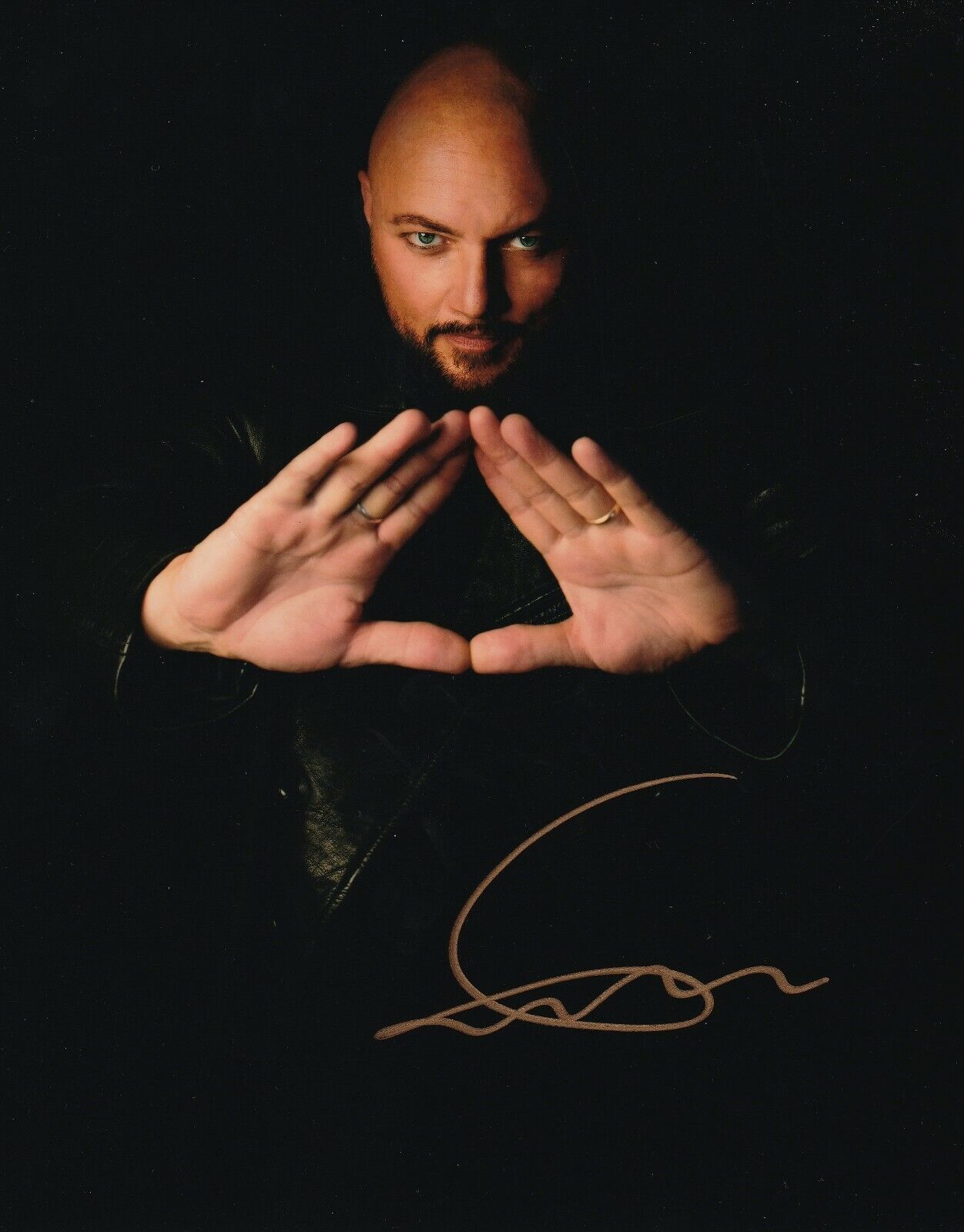 Geoff Tate of Queensryche REAL hand SIGNED Photo Poster painting #2 COA Autographed