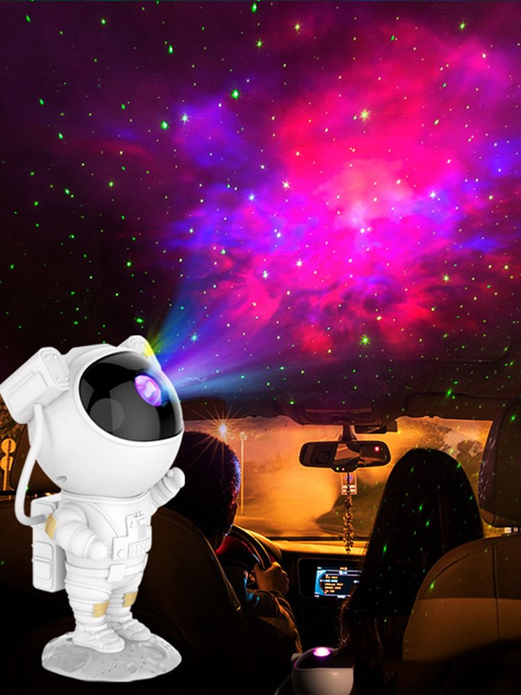 USB Astronaut Galaxy Starry Sky Projector Night Lights Bedroom Table Lamp