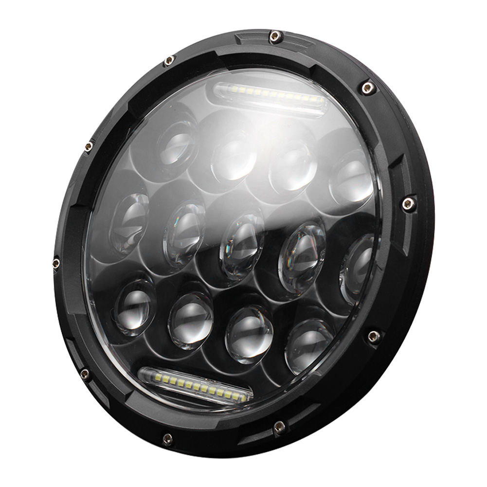

7 inch Round LED Headlight with Hi/Lo Beam DRL 200W for Jeep Wrangler CJ, 501 Original