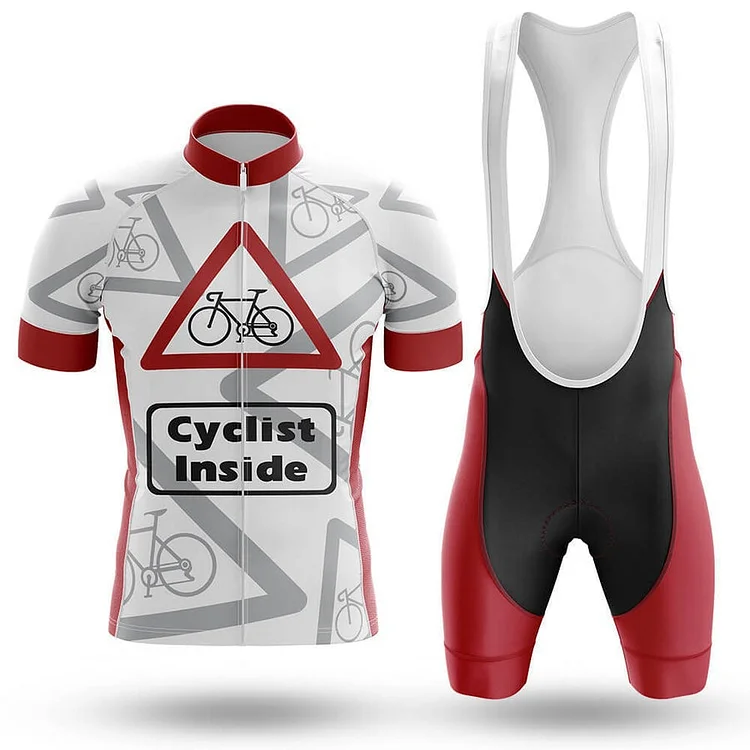 Cyclist Inside Men's Short Sleeve Cycling Kit