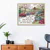 Spring-14CT Stamped Cross Stitch Kit(44*35cm)