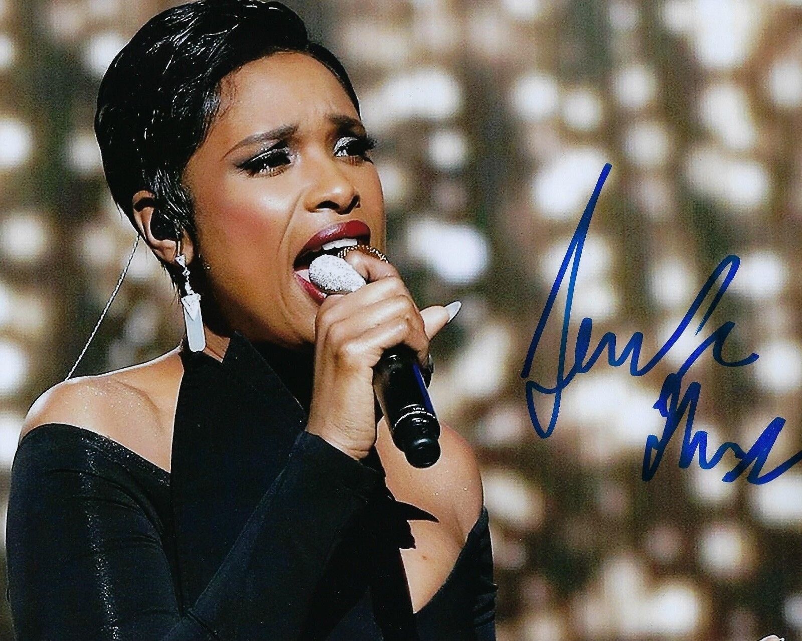 GFA Dreamgirls Sexy Star * JENNIFER HUDSON * Signed 8x10 Photo Poster painting AD1 COA