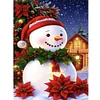 Diamond Painting -DIY Round Drill Christmas Snowman