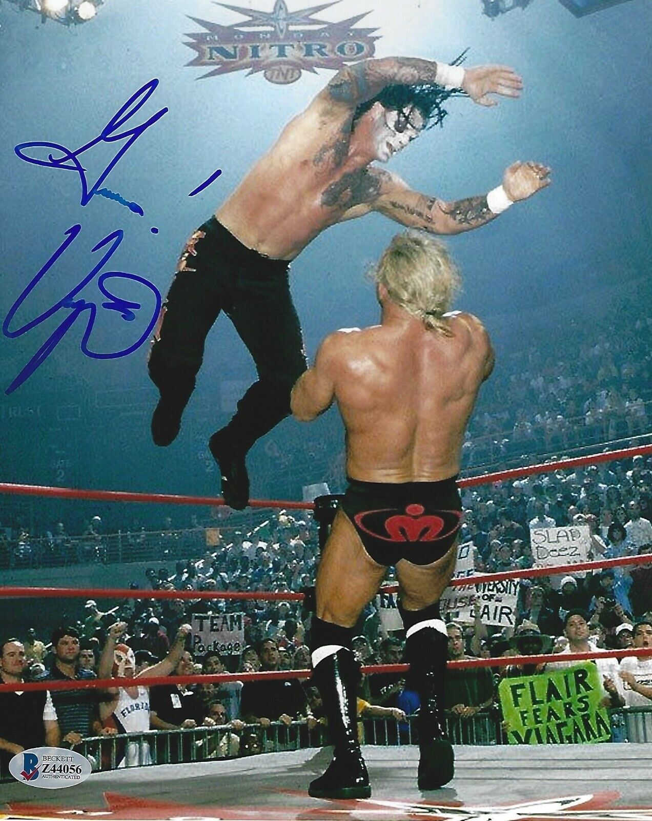 Vampiro Signed 8x10 Photo Poster painting BAS Beckett COA AEW WCW AAA CMLL Picture Autograph 056