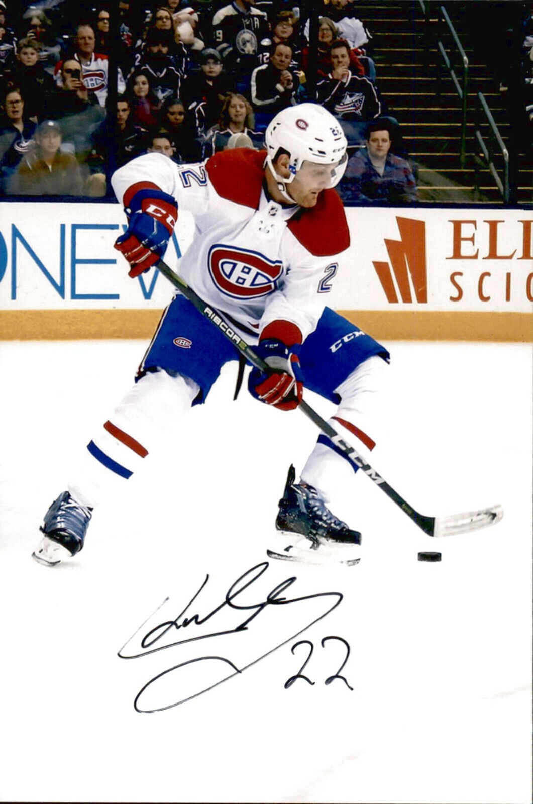 Karl Alzner SIGNED autographed 4x6 Photo Poster painting MONTREAL CANADIENS #11