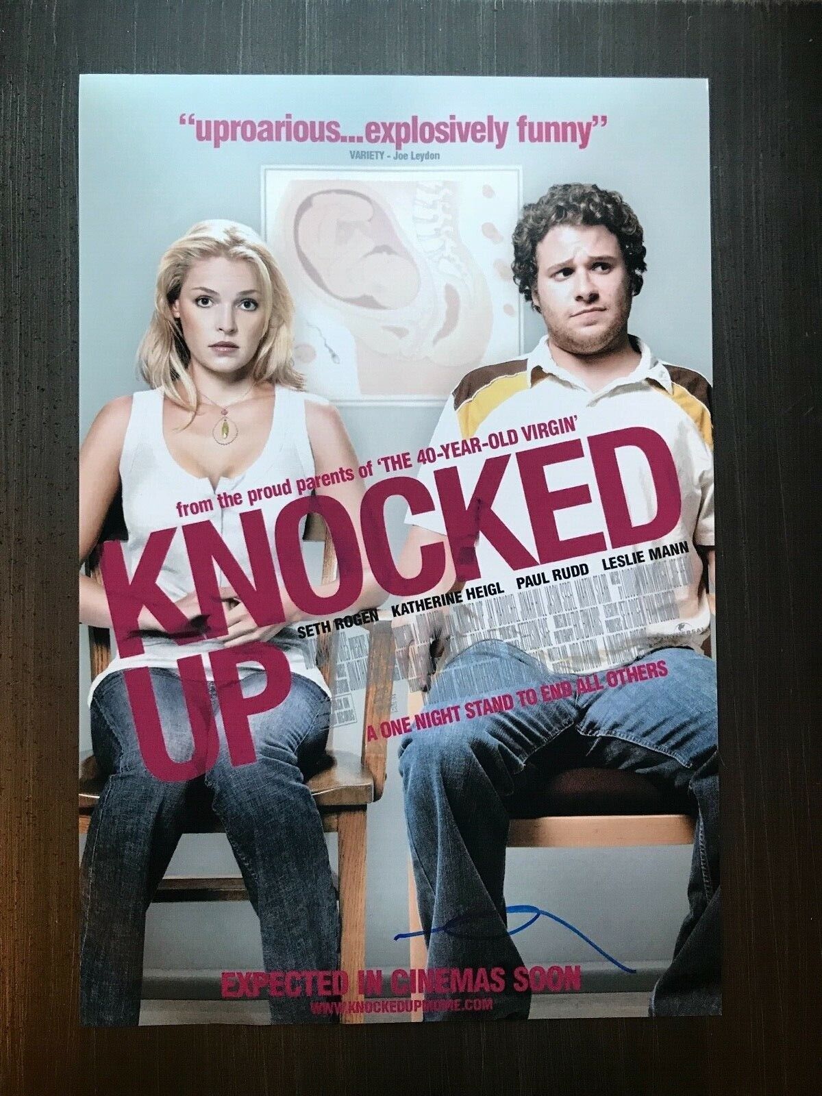 * SETH ROGEN * signed autographed 12x18 poster Photo Poster painting * KNOCKED UP * 1