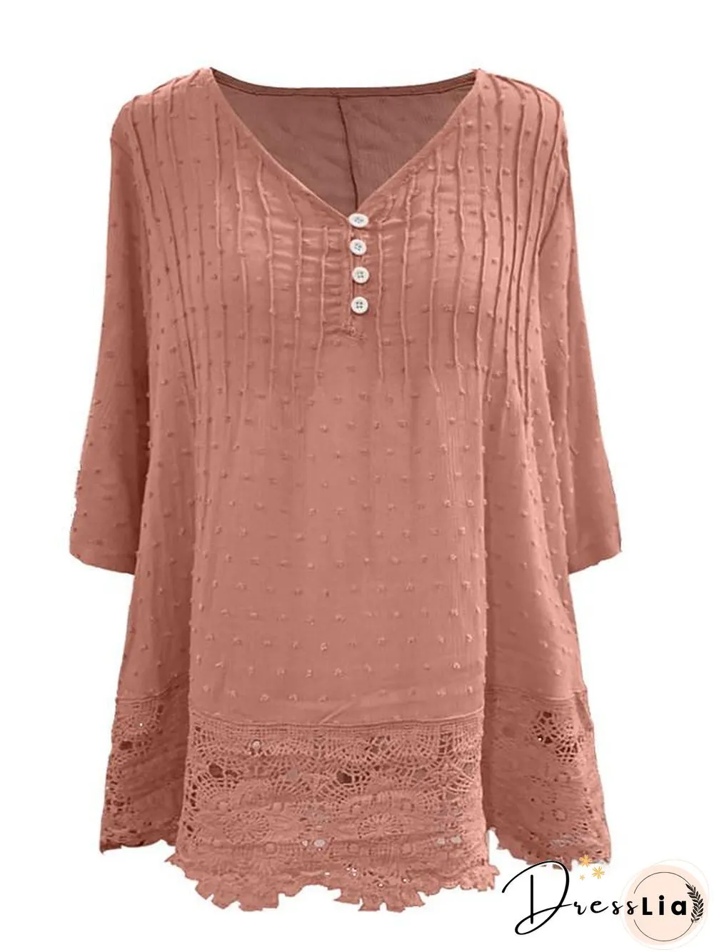 Women's Blouse Shirt Solid Colored V Neck Tops Loose Basic Top White Black Blushing Pink