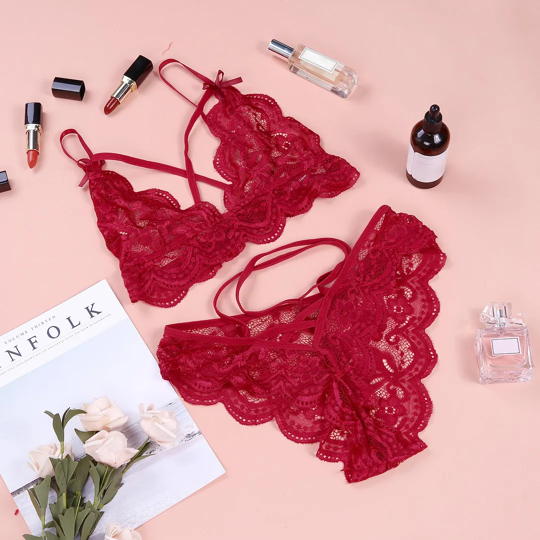 Churchf Hot Lingerie Sexy Lace Split Lingerie Direct Selling