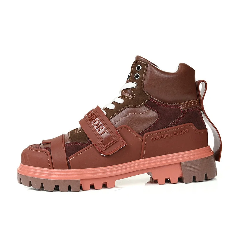 Trend Designer High Top Sport Shoes Men Sneakers Breathable Running Shoes for Men Trainers Fitness Walking Shoes Zapatillas