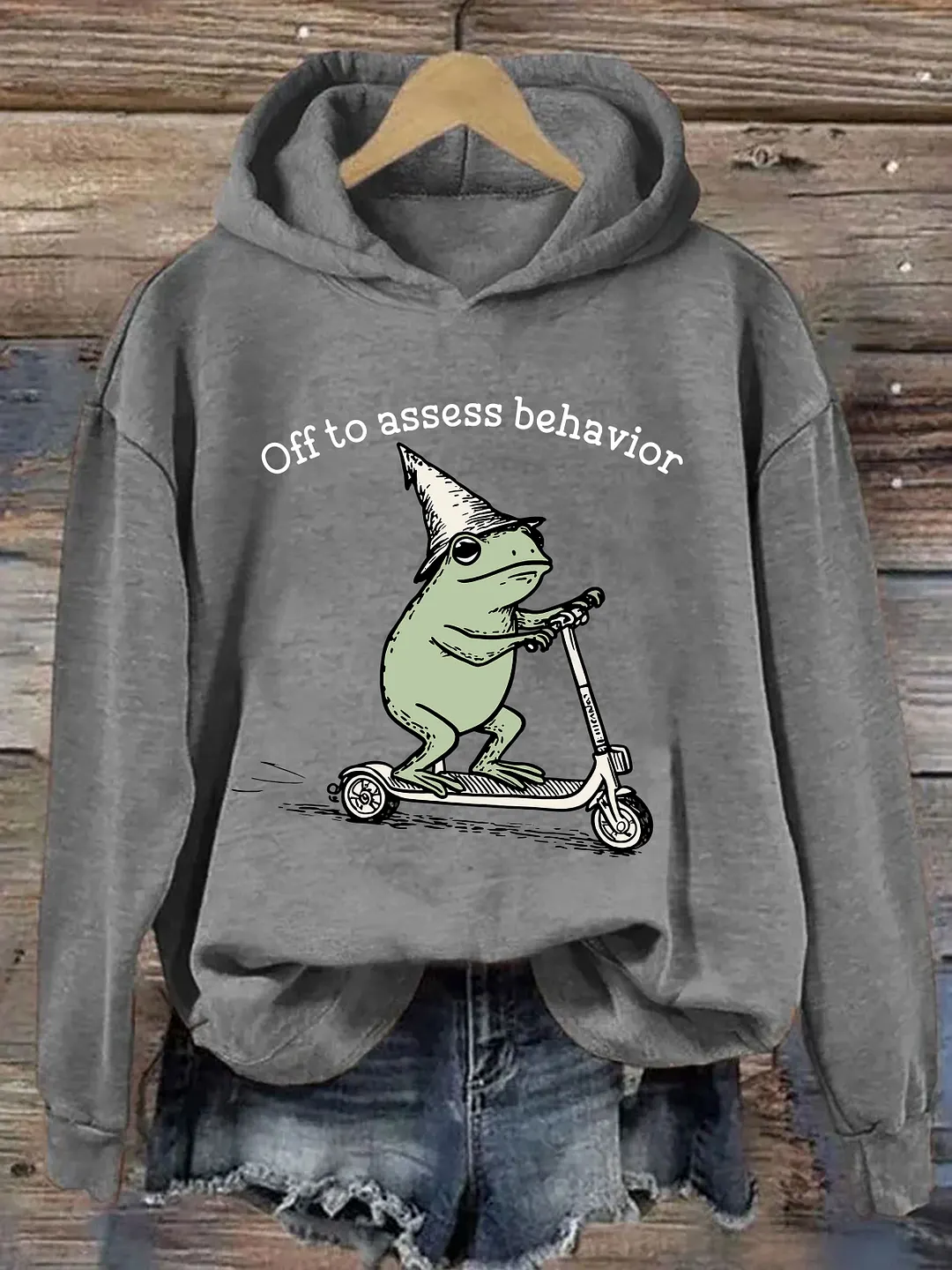 Off To Assess Behavior Hoodie