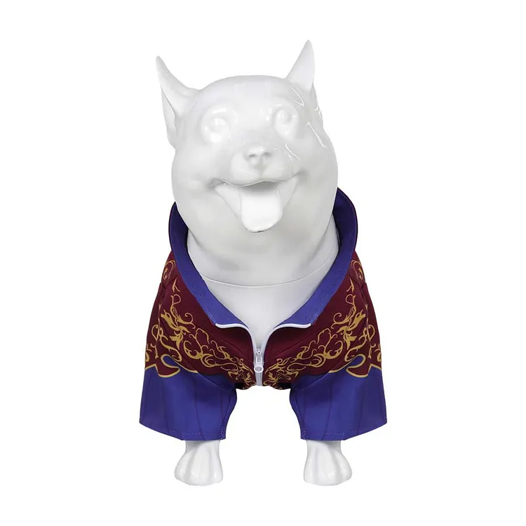Baldur's Gate 2023 Astarion Purple Dogs Pet Outfits Cosplay Costume Halloween Carnival Suit
