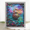Vintage Sailboat-11CT Stamped Cross Stitch 40*55cm/15.75*21.65in tapestrymarket