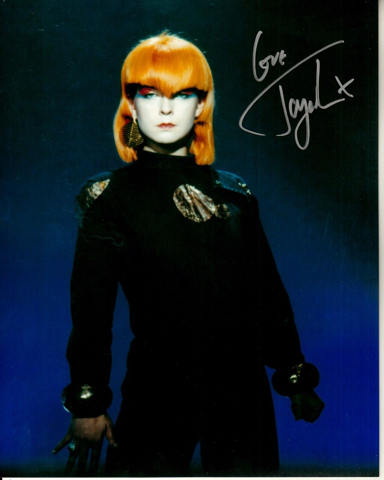 TOYAH WILLCOX hand-signed STUNNING YOUNG 8x10 CLOSEUP authentic w/ UACC RD COA