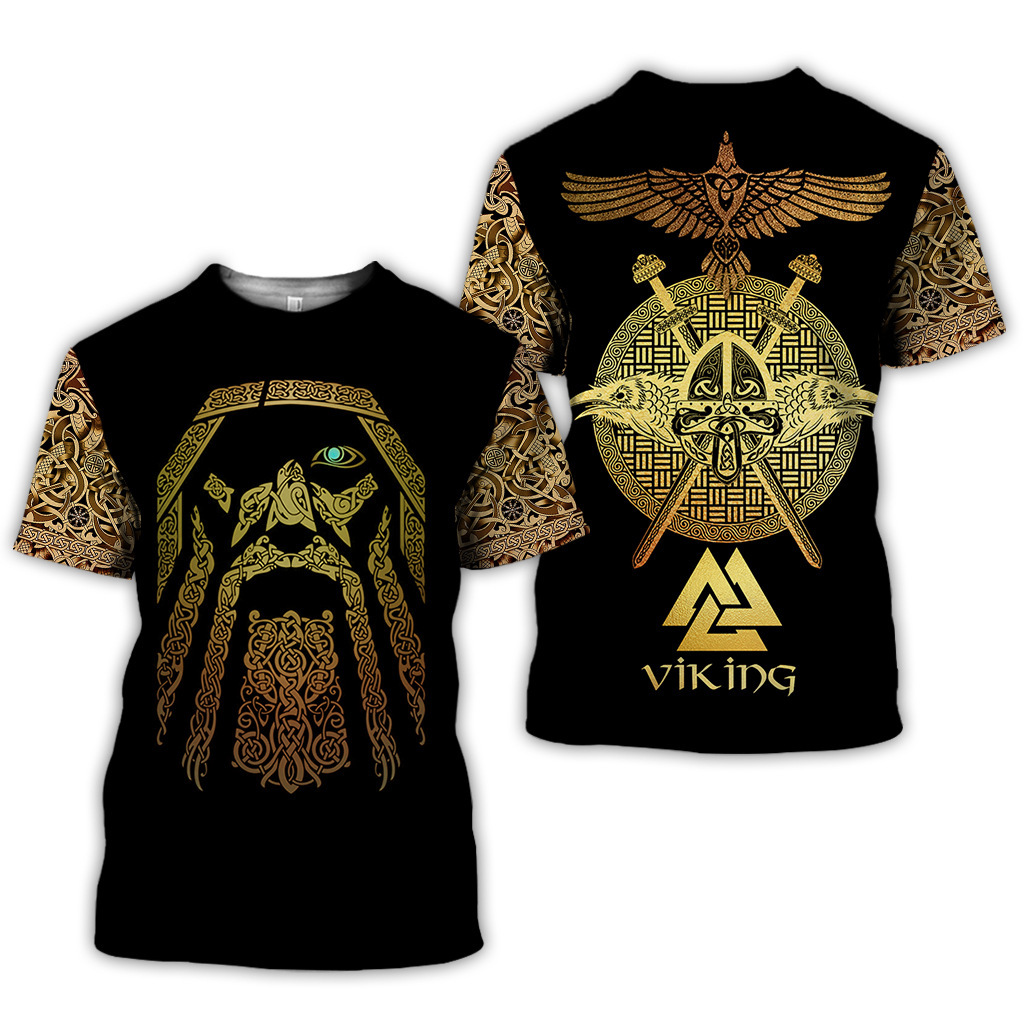 Viking Legacy: A T-Shirt Woven with Norse Myth and Might