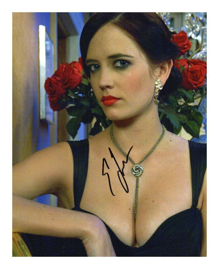 EVA GREEN AUTOGRAPHED SIGNED A4 PP POSTER Photo Poster painting PRINT 9