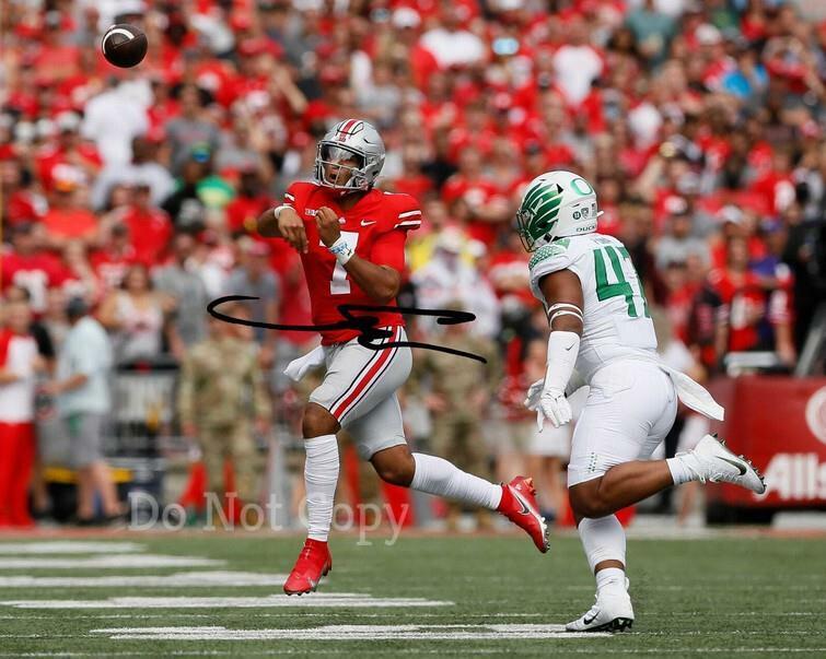 CJ STROUD SIGNED Photo Poster painting 8X10 RP AUTOGRAPHED PICTURE C.J. OHIO STATE BUCKEYES *