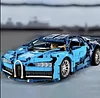 1:14 Bugatti Remote Control Sports Car Building Blocks Cyberpunk Assembly Model