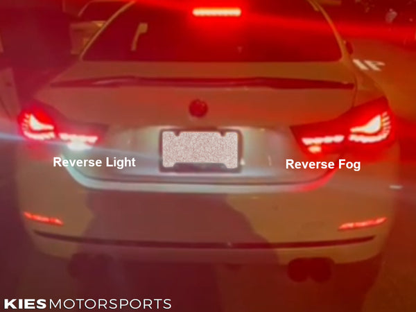f32 gts tail lights reverse fog and reverse lights