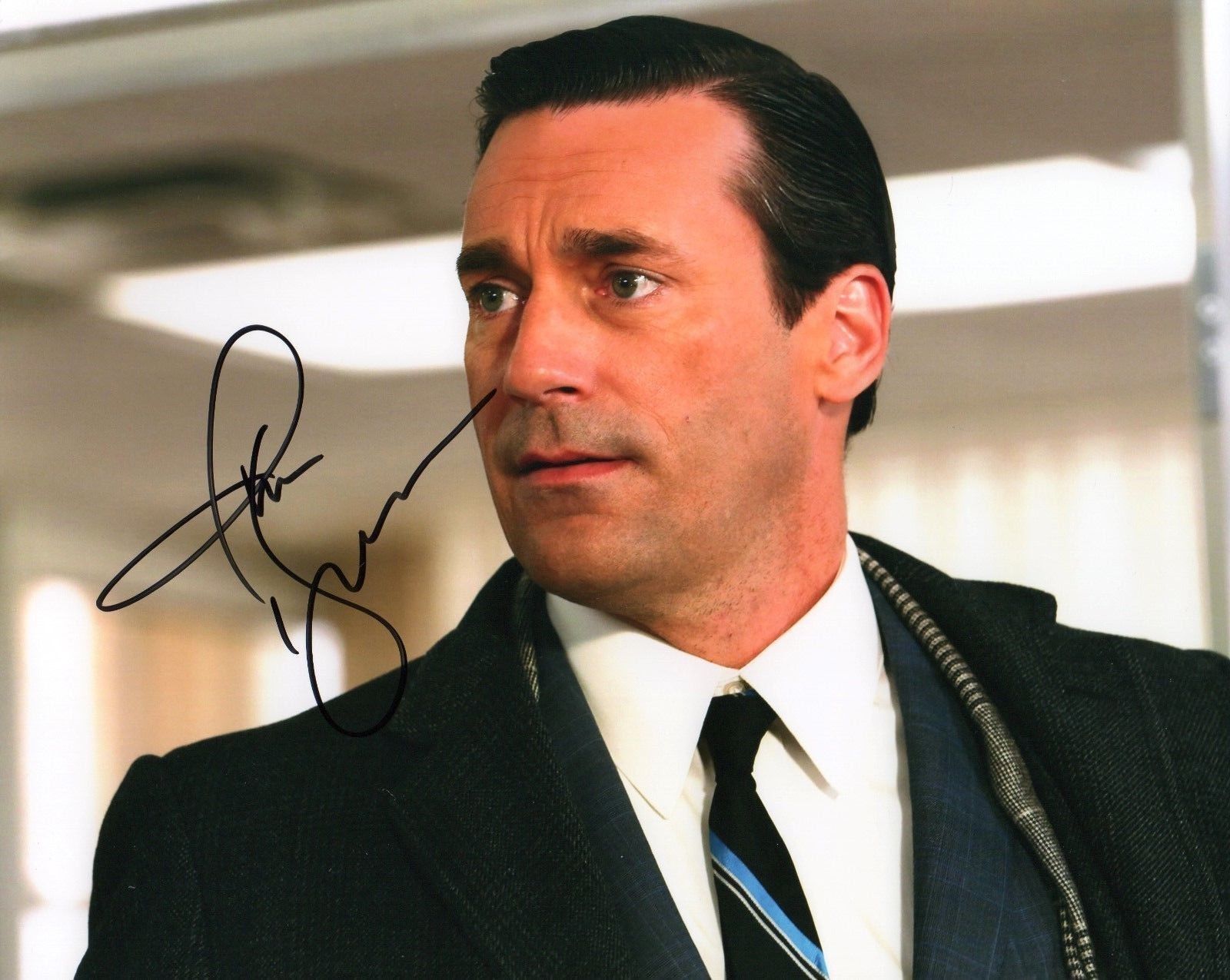 JON HAMM AUTOGRAPHED SIGNED A4 PP POSTER Photo Poster painting PRINT