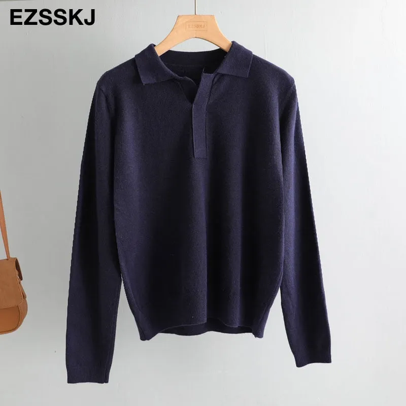 casual spring autumn thin oversize sweater pullovers Women basic loose square neck cashmere sweater female knit jumper