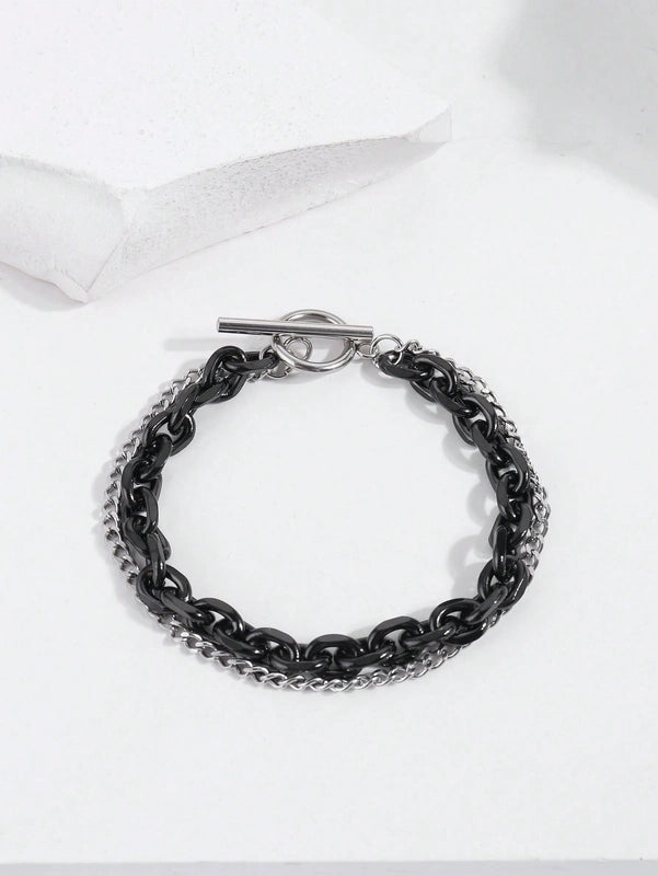 IG Style Flower Stainless Steel 14K Gold Plated Silver Plated Bracelets In Bulk