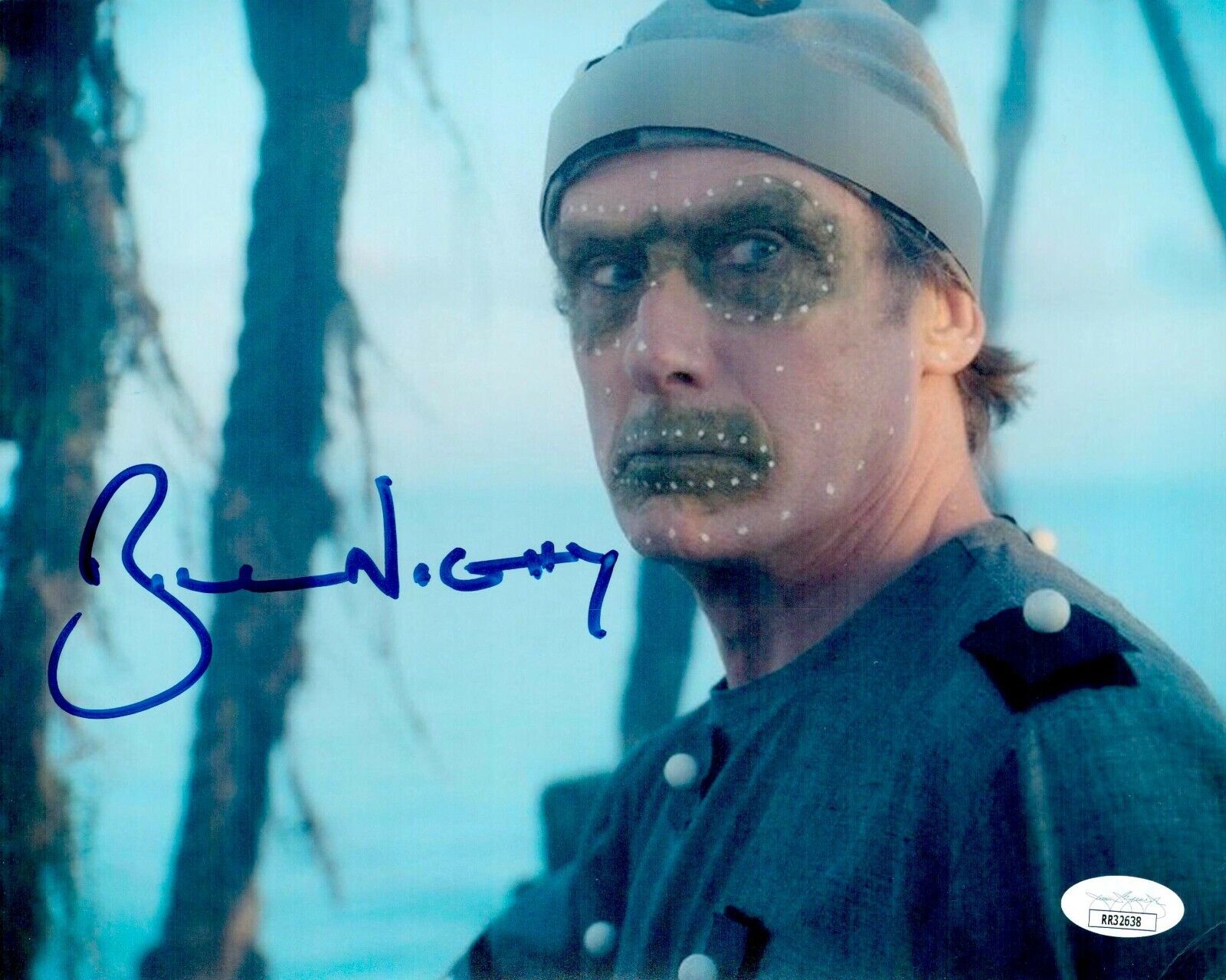 BILL NIGHY Signed 8x10 Photo Poster painting DAVY JONES Pirates of the Caribbean JSA COA Cert