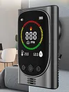 4-in-1 Carbon Monoxide Alarm Plug in Wall Portable Carbon Monoxide Detector with Temperature & Humidity Display for Home Bedroom Kitchen RV
